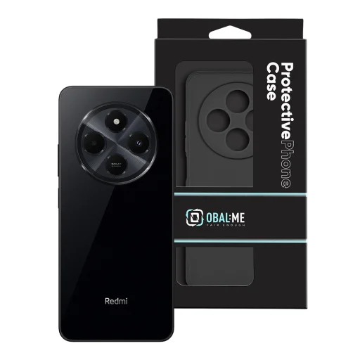 OBAL:ME Matt TPU tok Xiaomi Redmi 14C 4G / Poco C75 Fekete - 3