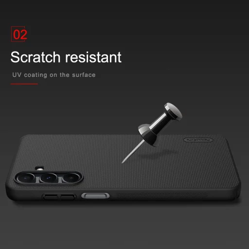 Nillkin Super Frosted hátlap tok Samsung Galaxy A16 4G/5G Fekete - 4