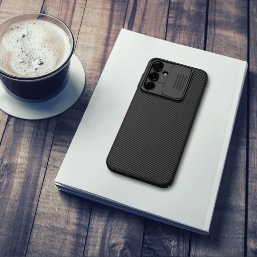 Nillkin CamShield Kemény Tok Samsung Galaxy A16 4G/5G Fekete Tok - 7