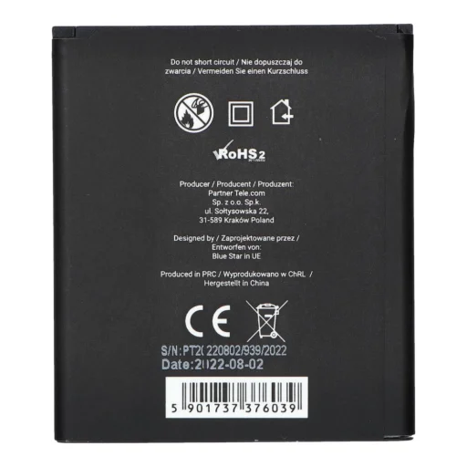 BLUE STAR PREMIUM akkumulátor LENOVO A2010-hoz 2000 mAh - 5