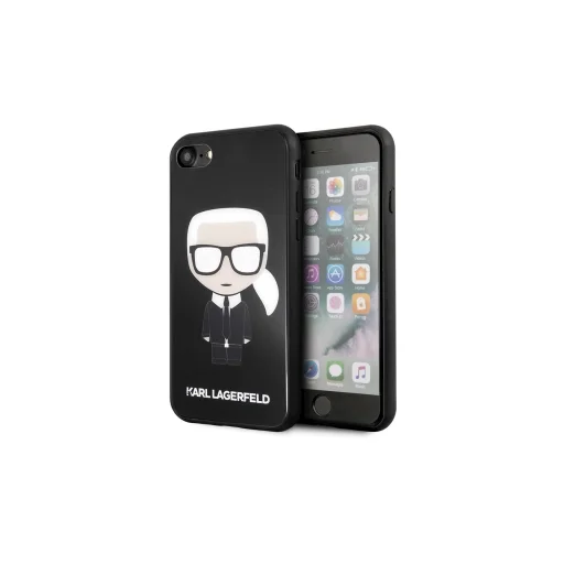 Karl Lagerfeld KLHCI8DLFKBK iPhone 7/8/SE 2020 tok Iconic fekete tok - 1