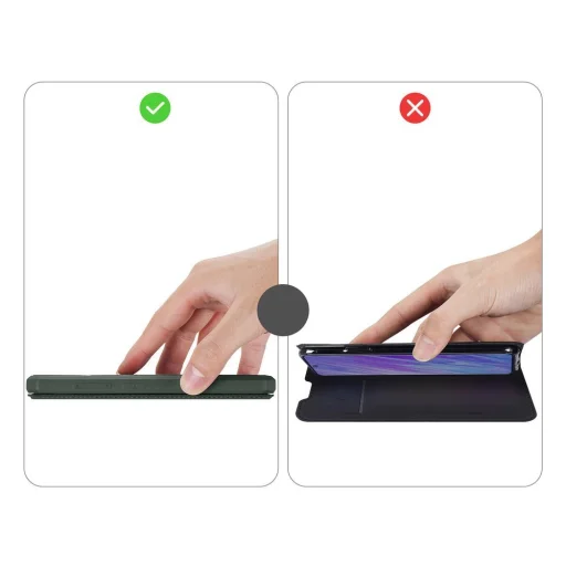 Dux Ducis Skin X fliptok Samsung S20 Plus zöld - 11