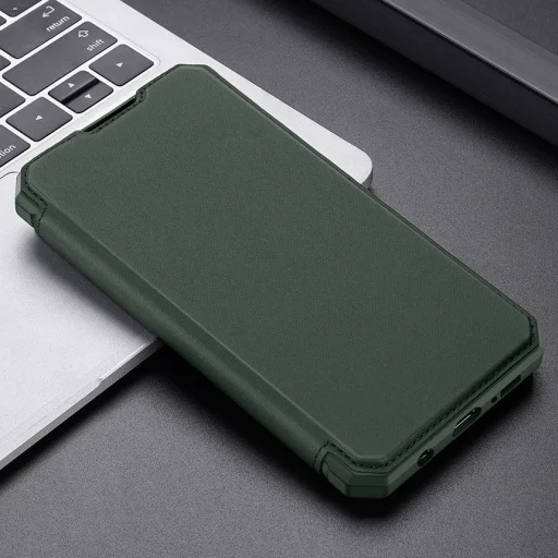Dux Ducis Skin X fliptok Samsung A51 zöld - 12