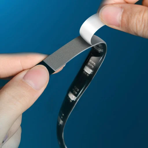 Baseus SMD LED csík, szalag 5W 1,5 m + távirányító fekete (DGKU-01) - 19