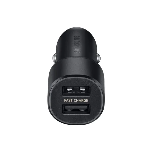 Samsung EP-L1100WBEGEU gyári univerzális autós szivargyújtós töltő 2x USB 15W fekete - 3