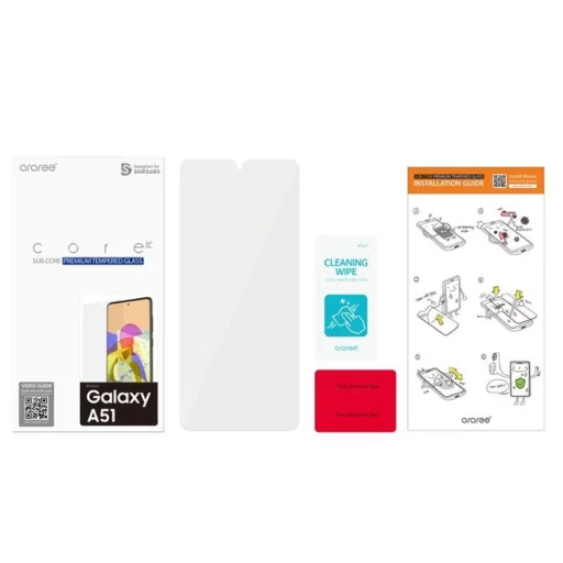 Samsung Galaxy A51 GP-TTA515KDA gyári kijelzővédő üvegfólia  - 3