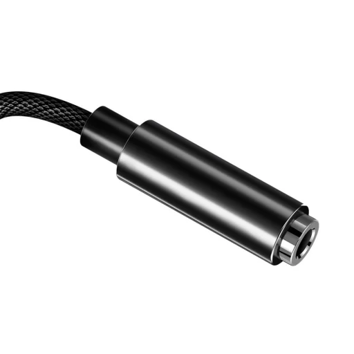 Baseus L3 Lightning - 3.5 mm jack audio átalakító adapter fekete (CALL3-01) - 3