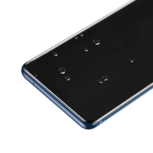 Baseus 2x 0.25 mm 3D kijelzővédő üvegfólia UV LED lámpával Samsung S20 Ultra  - 2