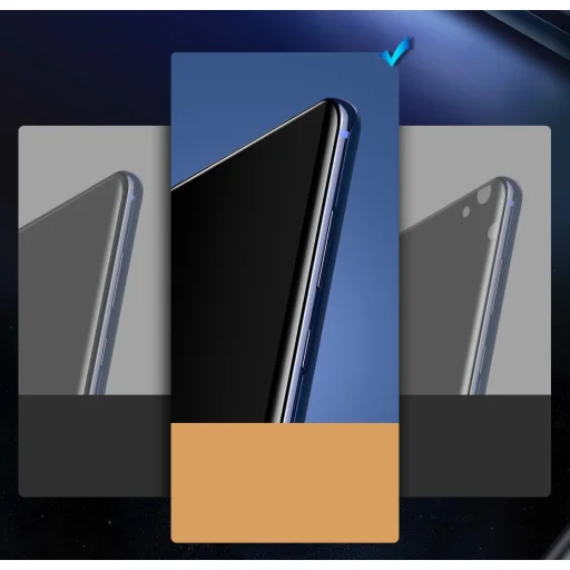 Baseus 2x 0.25 mm 3D kijelzővédő üvegfólia UV LED lámpával Samsung S20 Ultra  - 9