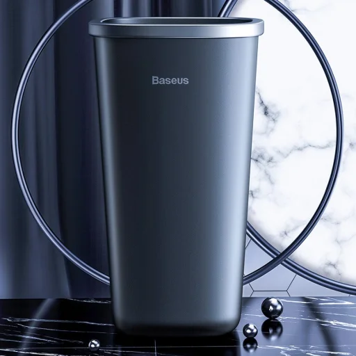 Baseus autós kuka fekete, szemetes + 90 szemetes zsákkal (CRLJT-A01) - 8