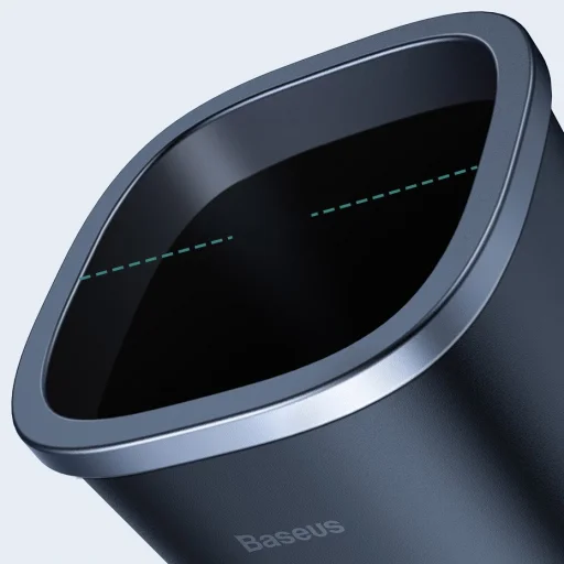 Baseus autós kuka fekete, szemetes + 90 szemetes zsákkal (CRLJT-A01) - 10