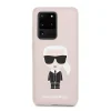 Karl Lagerfeld Iconic KLHCS62SLFKPI Samsung S20 Ultra szilikon tok pink thumbnail