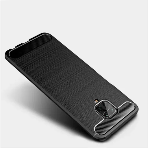Tech-Protect carbon mintájú TPU tok Xiaomi Note 9S/9 PRO/9 PRO MAX fekete - 2