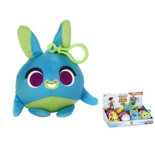 Toy Story 4 Squeezsters plüssfigura akasztóval - 1