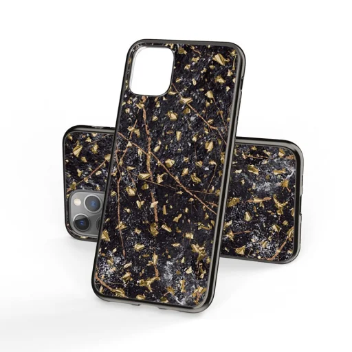 Zizo Refine ütésálló tok iPhone 11 Pro fekete márványmintás - 3