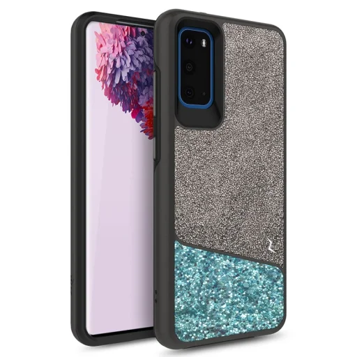 Zizo Division ütésálló tok Samsung Galaxy S20 fekete-menta színben - 1