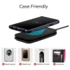 Spigen F316W vezeték nélküli Qi gyorstöltő 15W + hálózati adapter fekete színben thumbnail