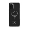 Kingxbar Wish tok Swarovski kristály díszítéssel Samsung S20+ Plus ezüst színben thumbnail