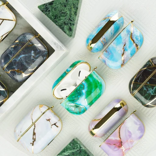 Kingxbar Jade AirPods Pro 1/2 tok kék színben - 6