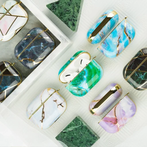 Kingxbar Jade AirPods Pro 1/2 tok pink színben - 8