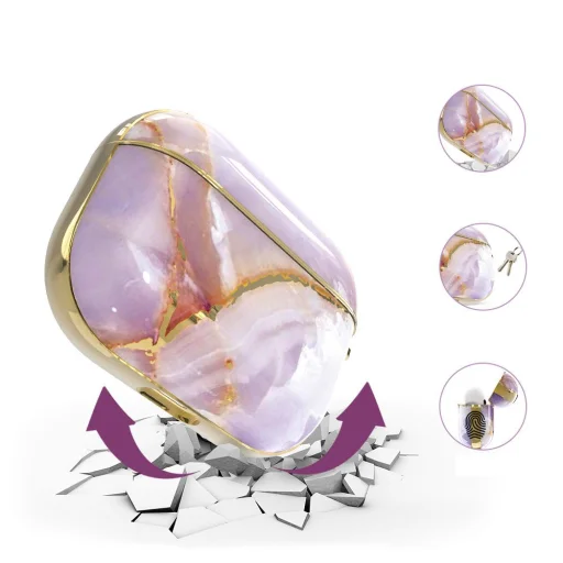 Kingxbar Jade AirPods Pro 1/2 tok pink színben - 2