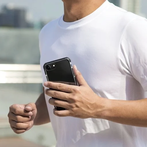 UNIQ Combat tok iPhone 7/8/SE 2020 fekete - 2