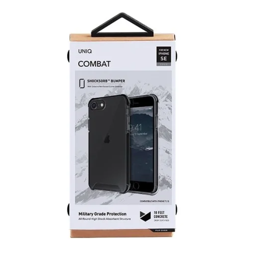 UNIQ Combat tok iPhone 7/8/SE 2020 fekete - 4