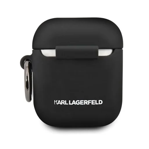 Karl Lagerfeld AirPods 1/2 szilikon tok Ikonik KLACCSILKHBK - 3