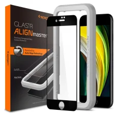 iPhone 7/8/SE 2020 / SE 2022 ochranné sklo Spigen ALM Glass.Fc čierne