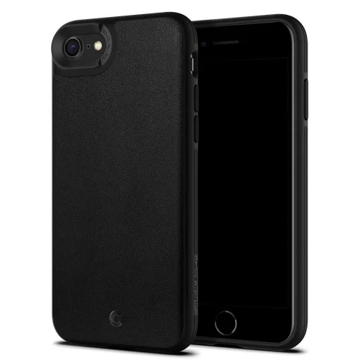 iPhone 7/8/SE 2020/ SE 2022 Spigen Ciel Brick bőr tok fekete - 1