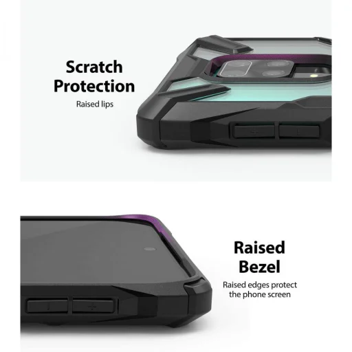 Xiaomi Redmi Note 9S/9 Pro/9 Pro Max Ringke Fusion X tok fekete ( FXXI0020 ) - 2