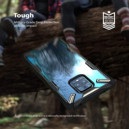 Xiaomi Redmi Note 9S/9 Pro/9 Pro Max Ringke Fusion X tok fekete ( FXXI0020 ) - 5