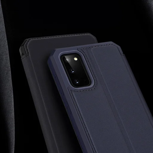 Dux Ducis Skin X fliptok Samsung S20 fekete - 17