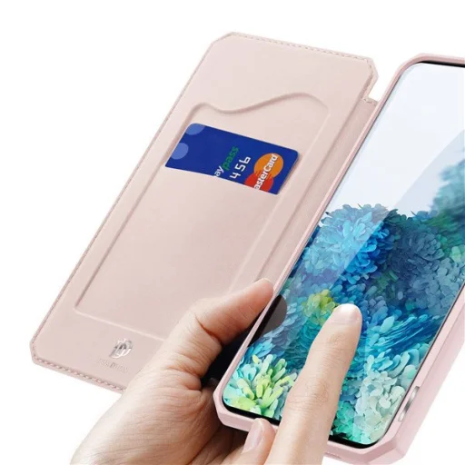 Dux Ducis Skin X fliptok Samsung S20 fekete - 4