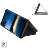 Clear View fliptok Xiaomi Redmi Note 9 Pro / Redmi Note 9S fekete thumbnail