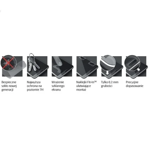 iPhone 7/8/SE 2020/SE 2022 3MK flexibilis kijelzővédő üvegfólia  - 2