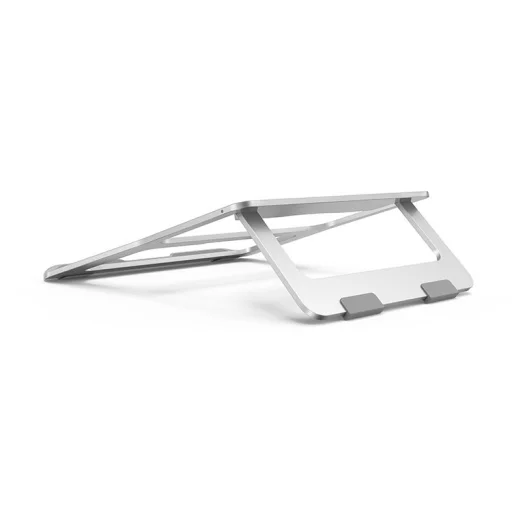 Tech-Protect Univerzális alumínium laptop állvány ezüst színben - 2