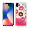 Zizo Liquid Glitter Star tok iPhone X/XS fánk mintás thumbnail