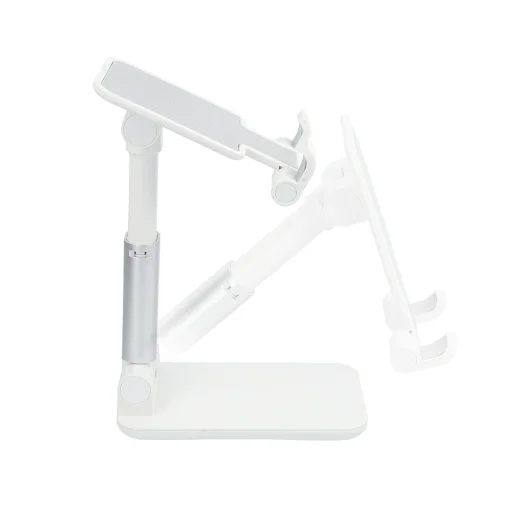 Univerzális asztali telefontartó állvány ezüst - 3
