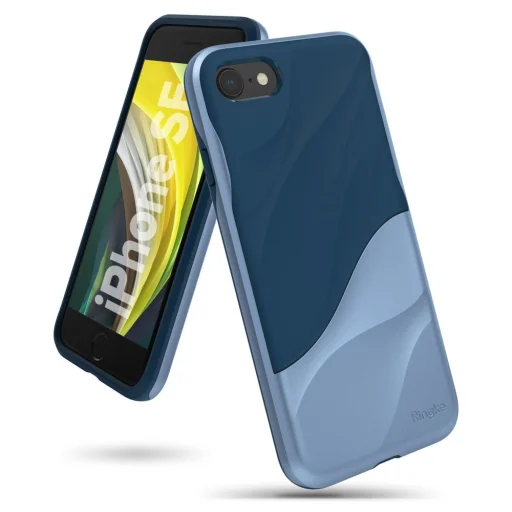 Ringke Wave tok PC borítással iPhone 7/8/SE 2020 kék (WVAP0026) - 1