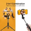 Spigen S540W Velo bluetooth selfiebot és tripod fekete - 7