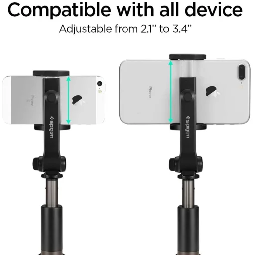 Spigen S540W Velo bluetooth selfiebot és tripod fekete - 5