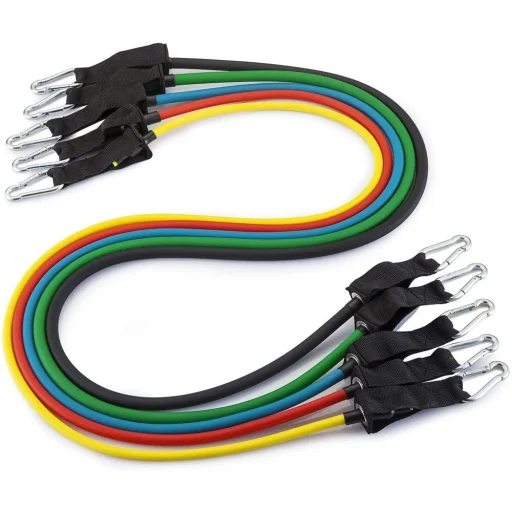 Wozinsky 5x otthoni edzéshez használható gumiszalag, edzőszalag hordtáskával (WRTS5-01) - 17