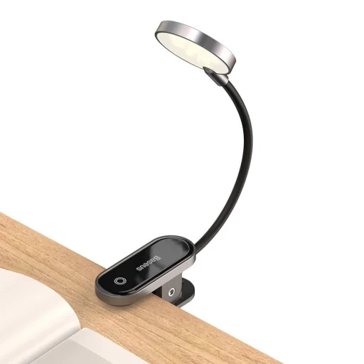 Baseus LED mini olvasólámpa szürke (DGRAD-0G) - 2