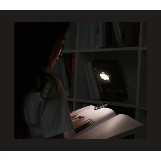 Baseus LED mini olvasólámpa szürke (DGRAD-0G) - 17