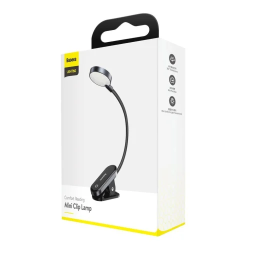 Baseus LED mini olvasólámpa szürke (DGRAD-0G) - 23
