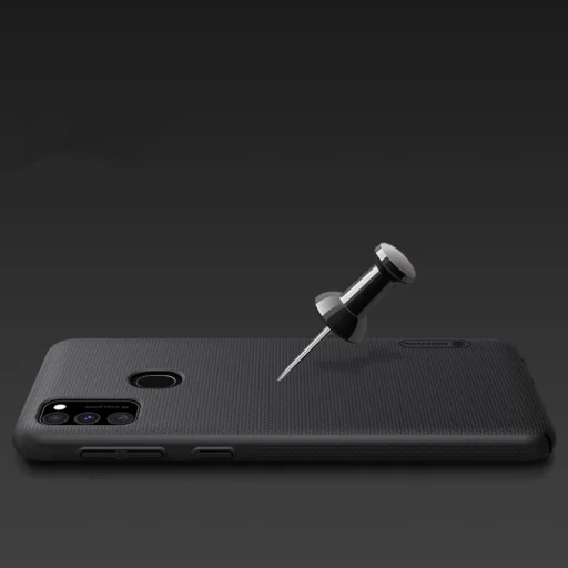 Nillkin Super Frosted Shield tok Samsung M21 fekete - 3