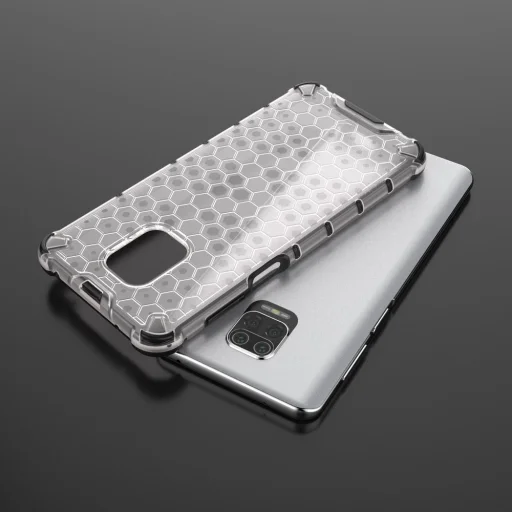 Honeycomb armor TPU tok Xiaomi Redmi Note 9 Pro / Redmi Note 9S zöld - 6