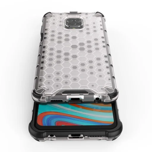 Honeycomb armor TPU tok Xiaomi Redmi Note 9 Pro / Redmi Note 9S zöld - 8