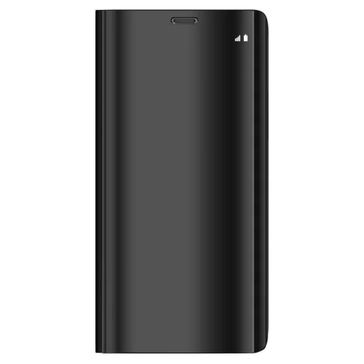 Clear View fliptok Xiaomi Redmi Note 9 Pro / Redmi Note 9S fekete - 2